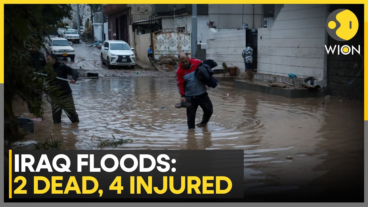 Iraq Floods: Heavy Rain Triggers Flooding In Sulaymaniyah | WION