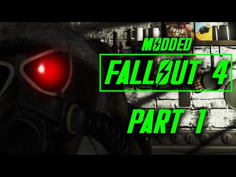 NUCLEAR WINTER HELL // Fallout 4 modded playthrough // PART 1