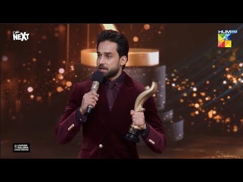 Best Actor Male 2025 Goes To Bilal Abbas Khan - Kashmir 10th HUM Awards - HUM TV