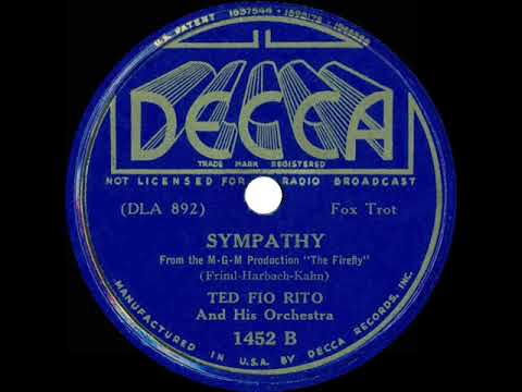 1937 Ted Fio Rito - Sympathy (instrumental)