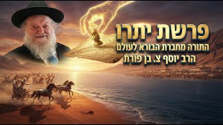 פרשת יתרו -התורה מחברת הבורא לעולם  - הרב יוסף צ. בן פורת - תשפ"ו (הרב יוסף צבי בן פורת) - התמונה מוצגת ישירות מתוך אתר האינטרנט יוטיוב. זכויות היוצרים בתמונה שייכות ליוצרה. קישור קרדיט למקור התוכן נמצא בתוך דף הסרטון