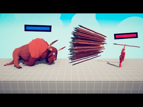 GIANT BISON vs EVERY GOD | TABS - Totally Accurate Battle Simulator