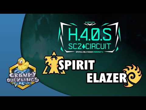 Spirit vs Elazer - TvZ | 2023 H.4.0.S SC2 Circuit | Polish LAN StarCraft Tournament