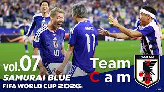 Team Cam vol.07｜激闘の末にドロー、3大会連続グループステージ突破を決める スウェーデン戦の舞台裏｜SAMURAI BLUE ｜FIFA World Cup 2026™