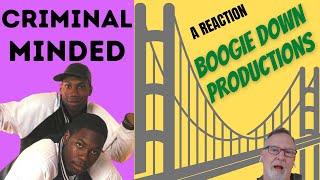 Boogie Down Productions (KRS-One)  -  Criminal Minded  - A Reaction