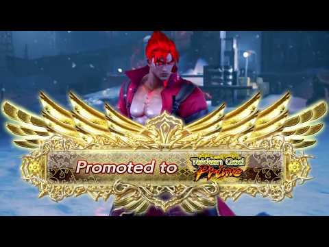 Tekken 7 - Let's get Max Rank! (Tekken God Prime) Jin's Treasure Battles.(Low level play) 36th Dan!