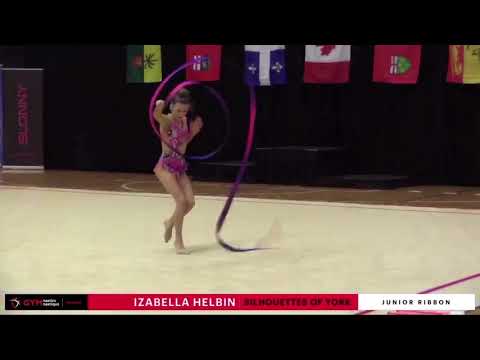 izabella helbin elite canada ribbon