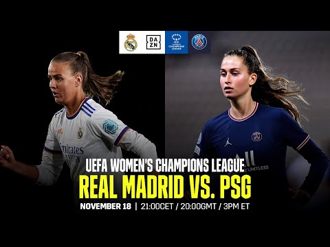 Real Madrid vs. PSG | UEFA Women’s Champions League Matchday 4 Full Match