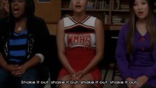 Glee - Shake It Out (Full Performance with Lyrics)