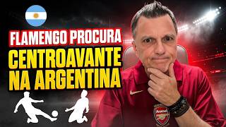 Flamengo procura um centroavante no futebol argentino