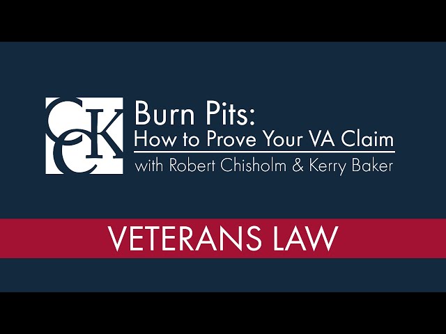 Burn Pits: How to prove your VA claim