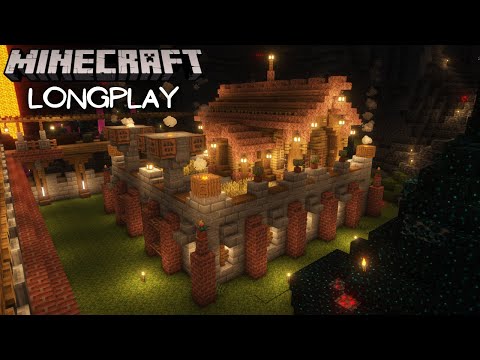 Building An Ancient City Starter House - Minecraft Relaxing Hardcore Longplay (No Commentary)
