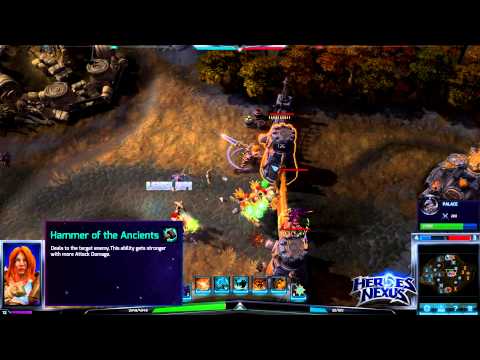 Barbarian Abilities Preview - Heroes of the Storm Alpha