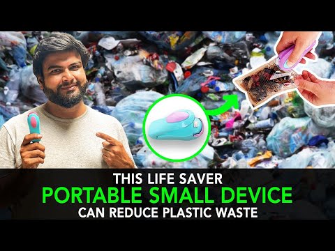 This Life Saver Portable Small Device Can Reduce Plastic Waste | Anuj Ramatri - An EcoFreak