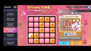 Springtime Bingo Challenge: Find Hidden Note - Cookie Run: Kingdom