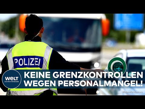 DEUTSCHLAND: "Grenzkontrollen überlasten Polizei!" Gewerkschaft fordert Beendigung der Kontrollen