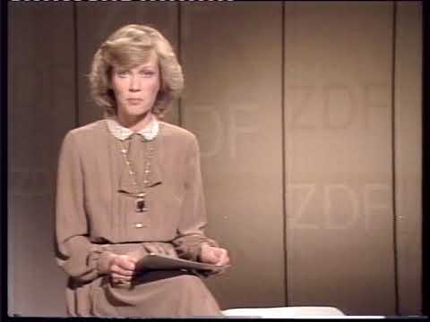 ZDF 1981 Programmansage Jutta Arzt