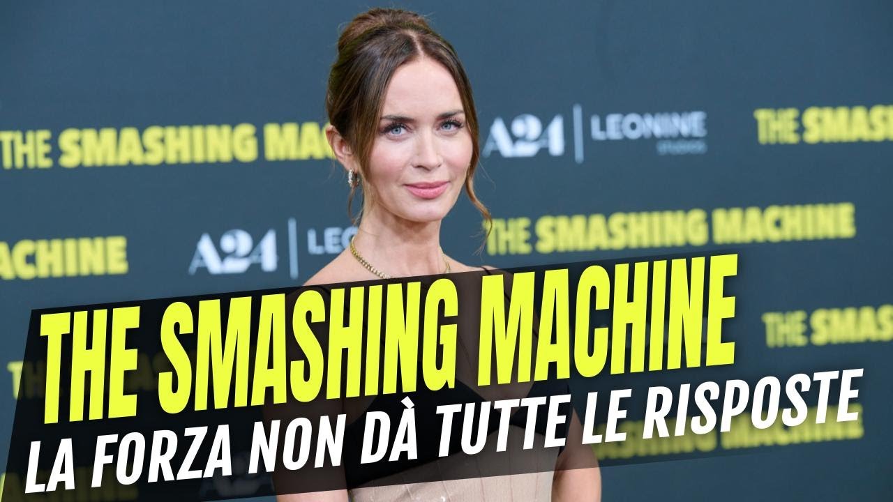 EMILY BLUNT e THE SMASHING MACHINE: "La vera FORZA? Uscire dalla zona di comfort"