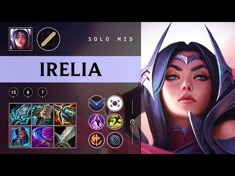 Irelia Mid vs Taliyah - KR Diamond Patch 25.23
