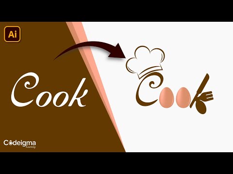 How To Create Modern Wordmark Logo Design 1 Adobe Illustrator CC Codeigma Learning