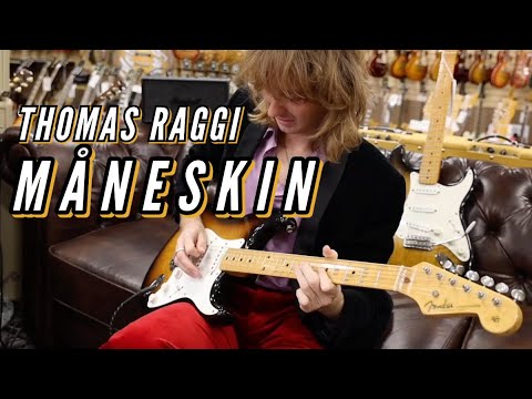 Thomas Raggi from Måneskin plays an Original 1954 Fender Stratocaster