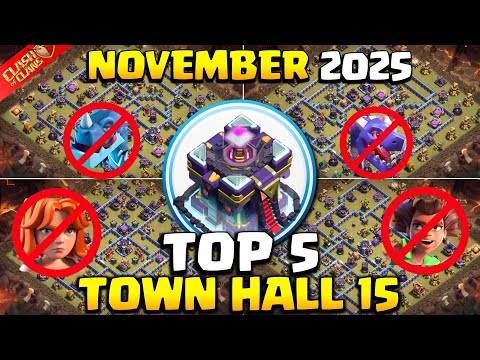 TOP 5! NEW BEST TH15 BASE Layout + Copy Link 2025 | Town Hall 15 (TH15) War Base | Clash of Clans 