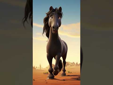 , title : '🐴 Cute Horses Pixar Style | Part 10 🐴 #shorts #horse'