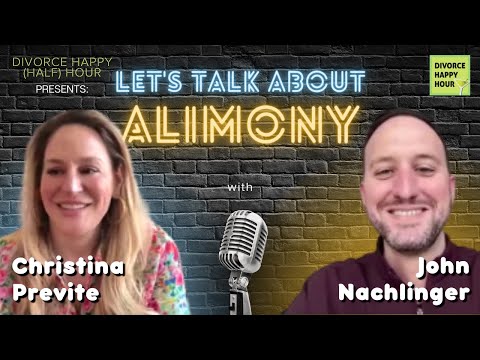 Let’s Talk About Alimony! – Divorce Happy (Half) Hour