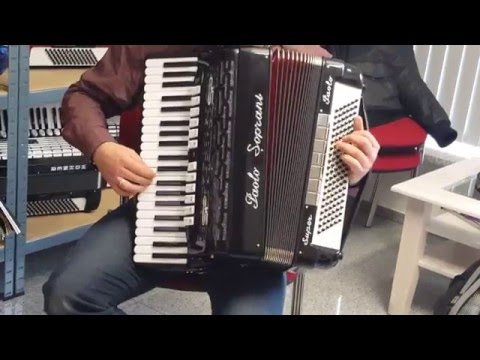 Klangprobe Akkordeon Paolo Soprani Super Paolo Cassotto