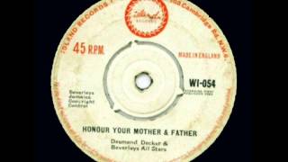 Desmond Dekker   Honor Your Mother &amp; Father