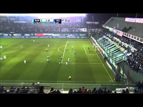 Acumuló chances. Banfield 1 - Belgrano 0. Fecha 17. Primera División 2015. FPT.