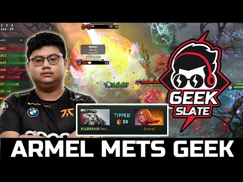ARMEL MEETS GEEKSLATE ROSTER - 1118 XPM LINA MID DOTA 2