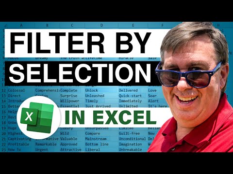 Excel - Filter Data Sets with a Single Click - Easy VBA Code and Custom Toolbar - Episode 839
