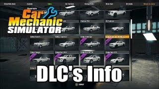 Car Mechanic Simulator DLC Update | CMS | Consoles | DLC Prices New Cars