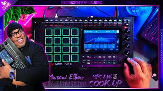 I'm Loving Making Music Using the MPC Live 3 | The Akai Force Now has a Sista Wife 😅