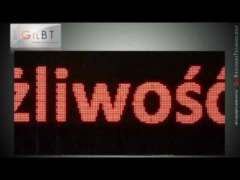 GilBT- seria EX wyświetlacz LED