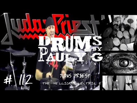 JUDAS PRIEST - THE HELLION/ELECTRIC EYE [Drum cover] [Drums by Pauly G Style] by Paul Gherlani