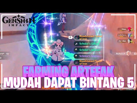 Cara Mendapatkan Artefak Bintang 5 Termudah! | Genshin Impact Indonesia