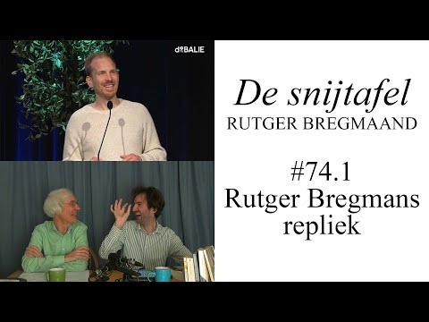 De snijtafel - Rutger Bregmans repliek (#74.1)