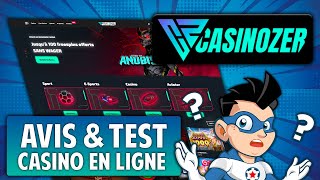 Tout savoir sur CASINOZER CASINO en ligne 🎰 CaptainCaz - Avis, Test & Bonus Casino