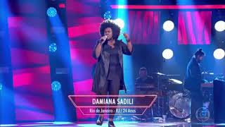 Damiana Sadili canta Espelho -  The voice Brasil 26/07/2018