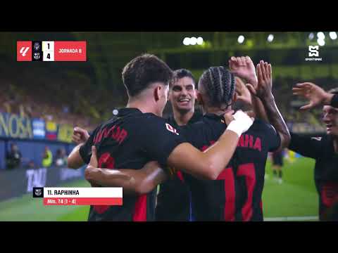 LaLiga EA Sports Highlights | Villarreal CF vs FC Barcelona 1 - 5 | Matchday 6 |  SportsMax