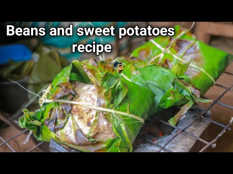 Food in Africa // cooked food that is smoked for more flavor // Ugandan food