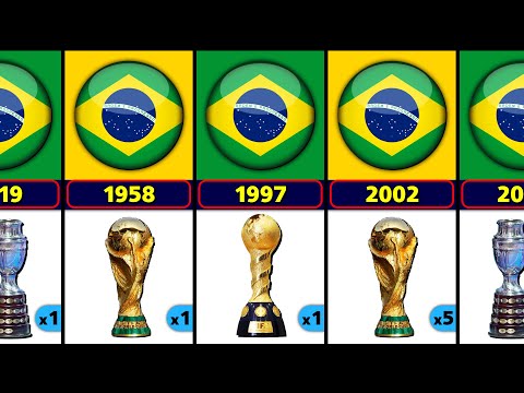 Brazil National Team All Trophies
