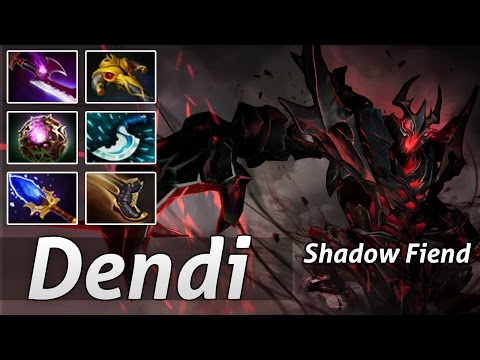 2s Raze Magic Build Shadow Fiend by Dendi Crazy Game Dota 2 7 00