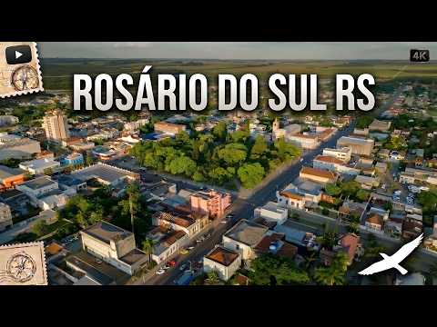 Rosario do Sul EP 05: Vista aérea da cidade