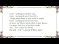 Cowboy Junkies - From Hunting Ground to City Lyrics