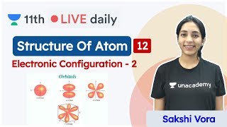 CBSE Class 11: Structure Of Atom L - 12 | Chemistry | Unacademy Class 11 & 12 | Sakshi