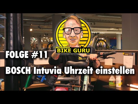 ▶ Der Zweirad Stadler Bike-Guru - Episode #11 🚲 BOSCH INTUVIA Uhrzeit einstellen