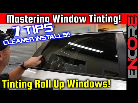7 PRO Tips For a Cleaner Install 🫧 Roll Up Window Tinting For Beginners 👊 DIY